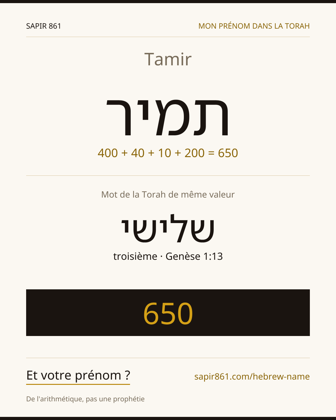 Tamir — תמיר