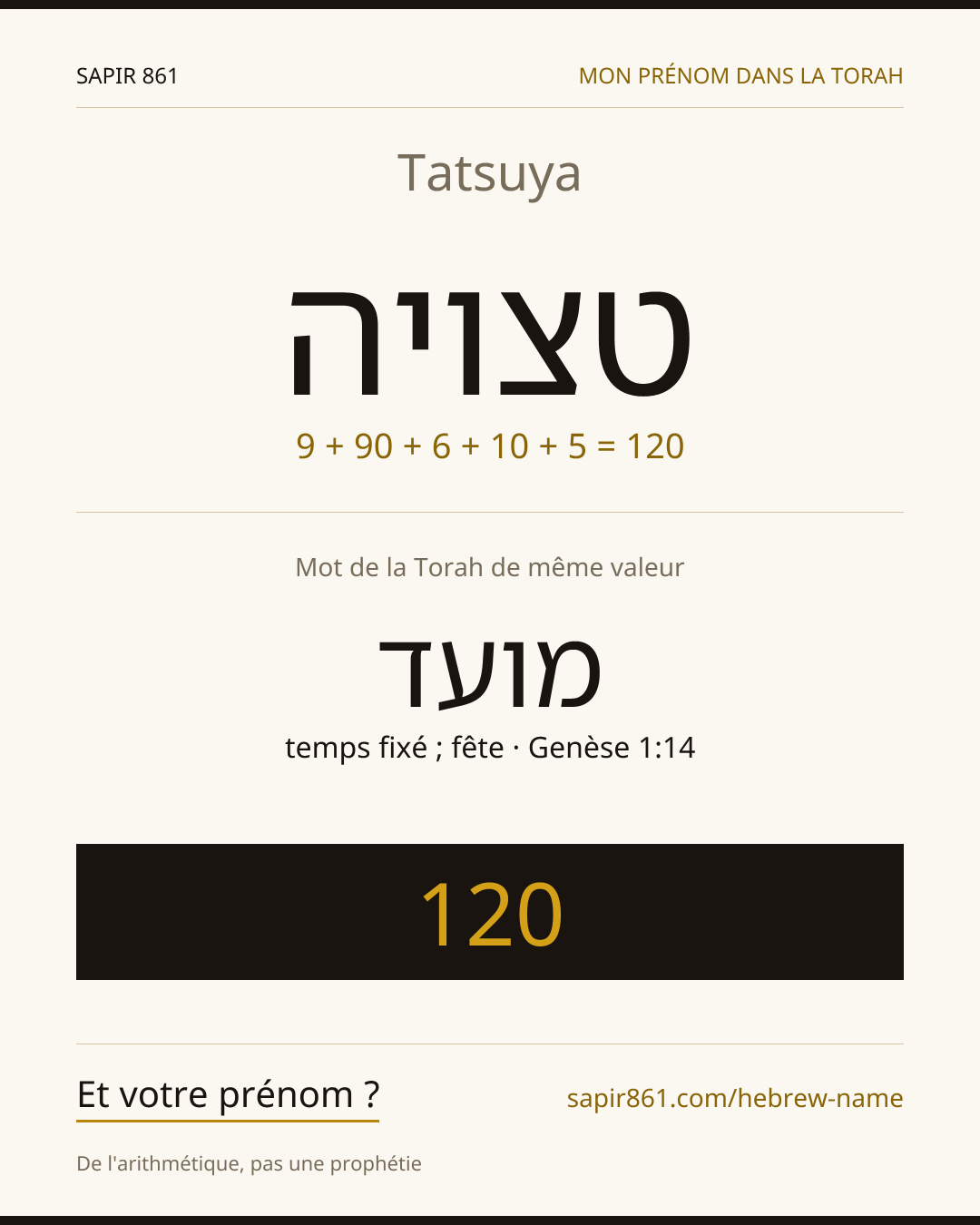Tatsuya — טצויה