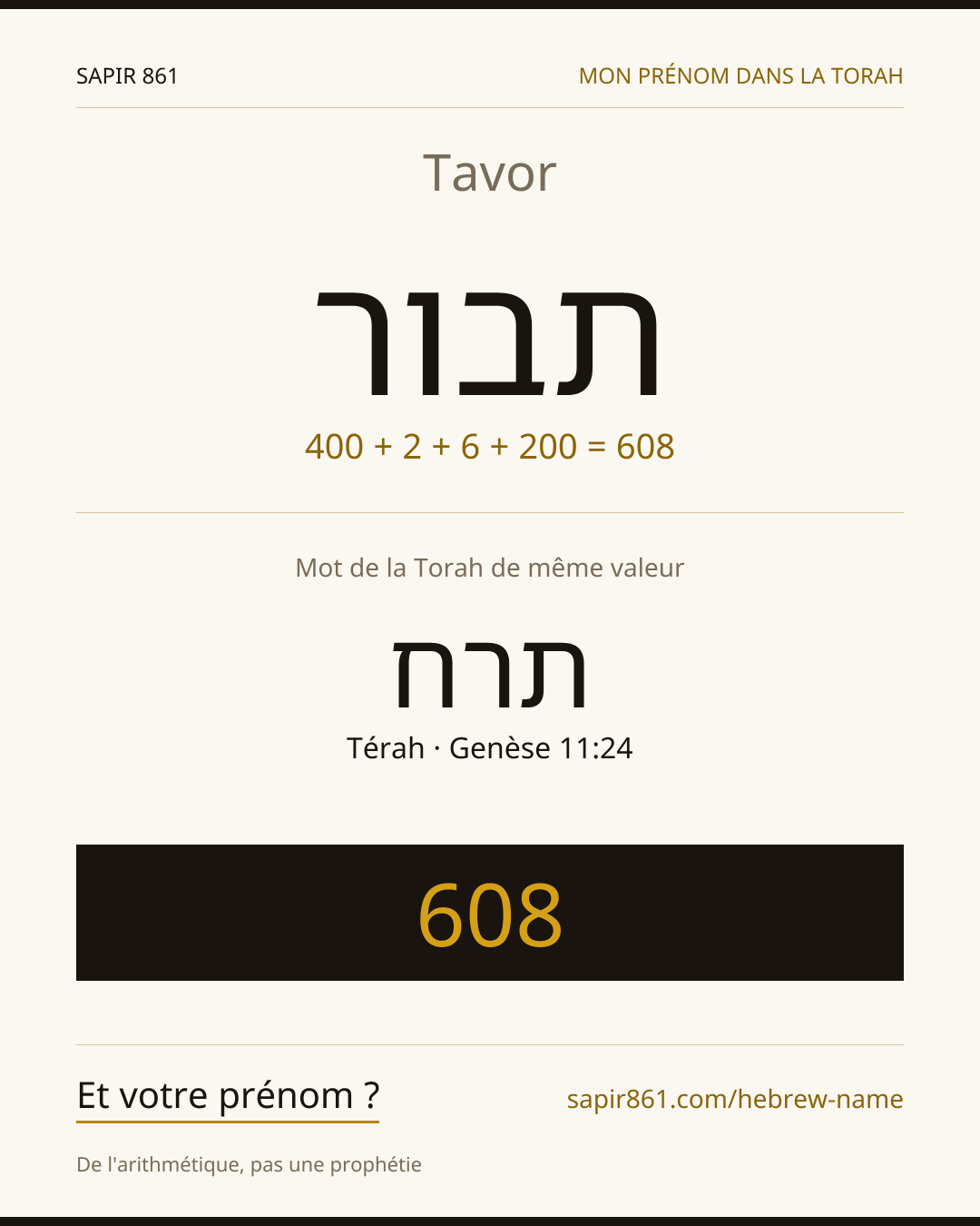 Tavor — תבור