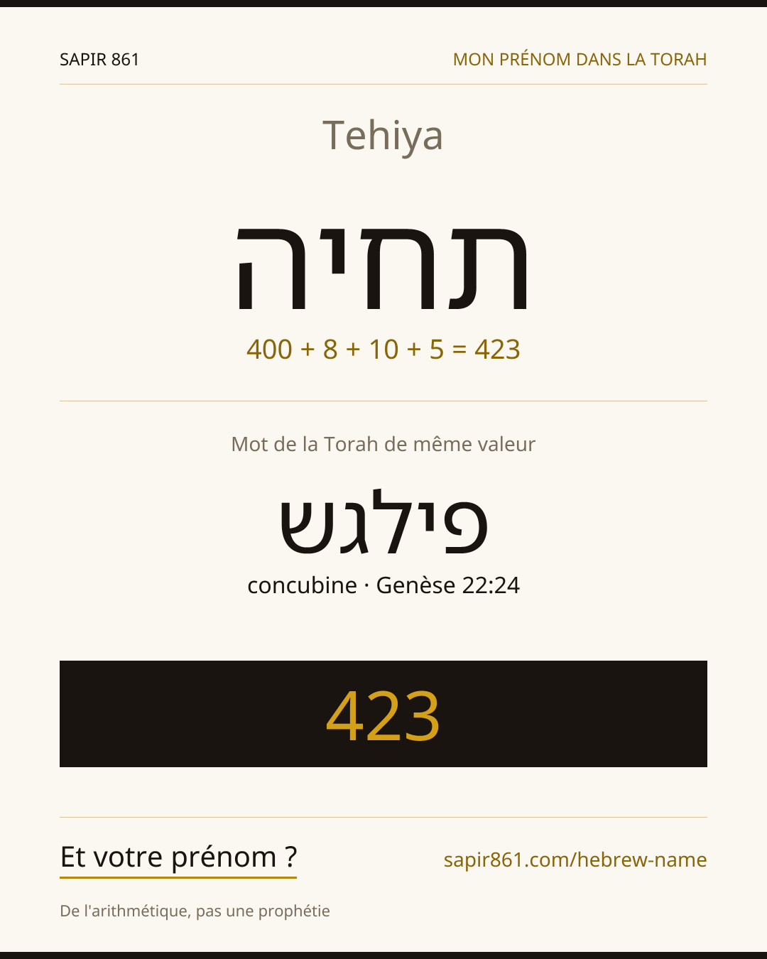 Tehiya — תחיה