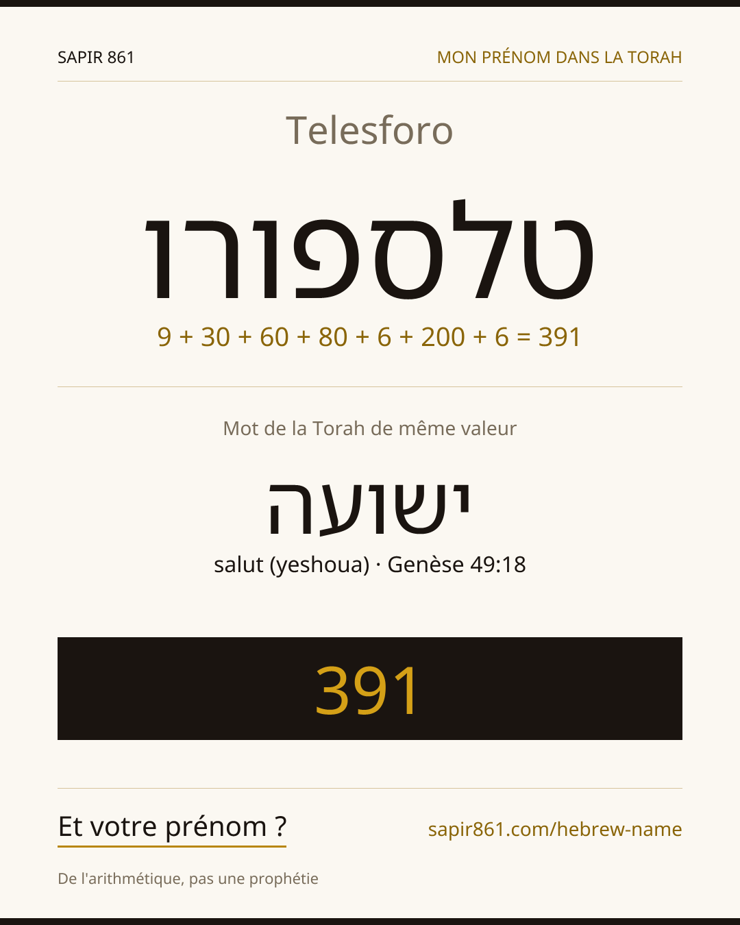Telesforo — טלספורו