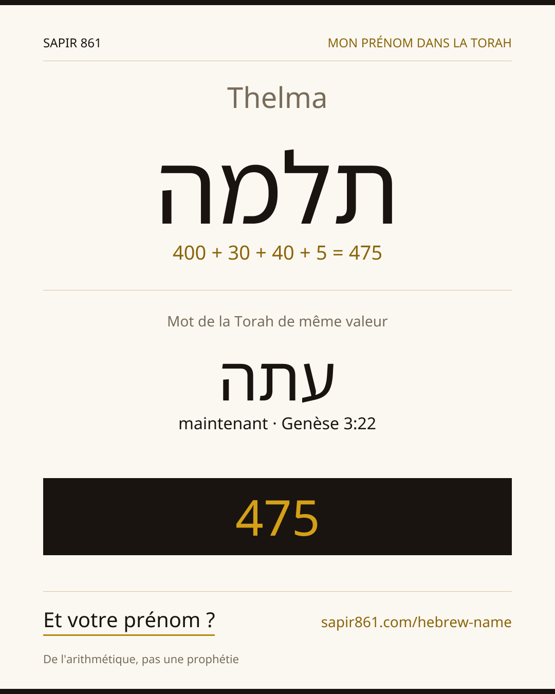 Thelma — תלמה