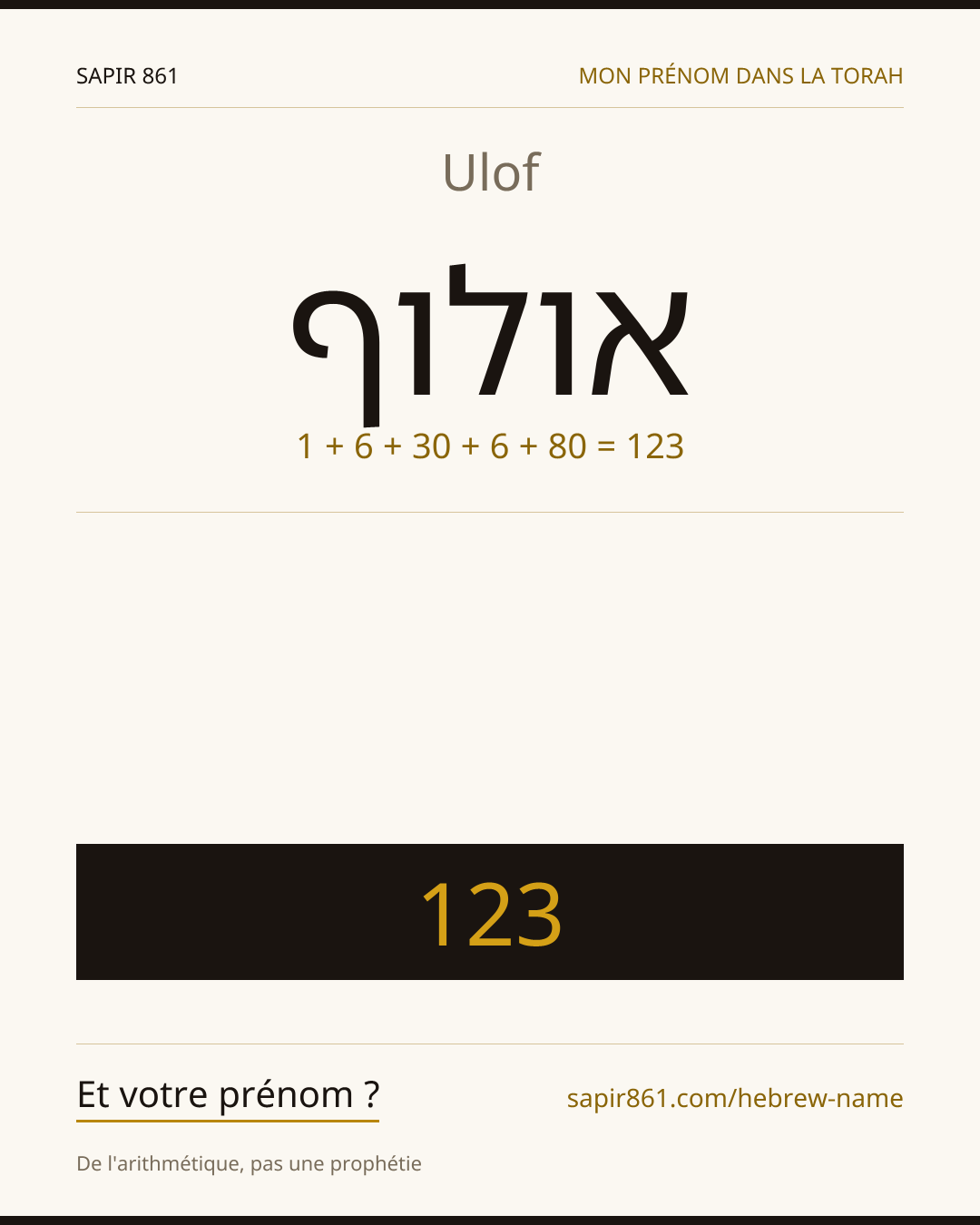 Ulof — אולוף