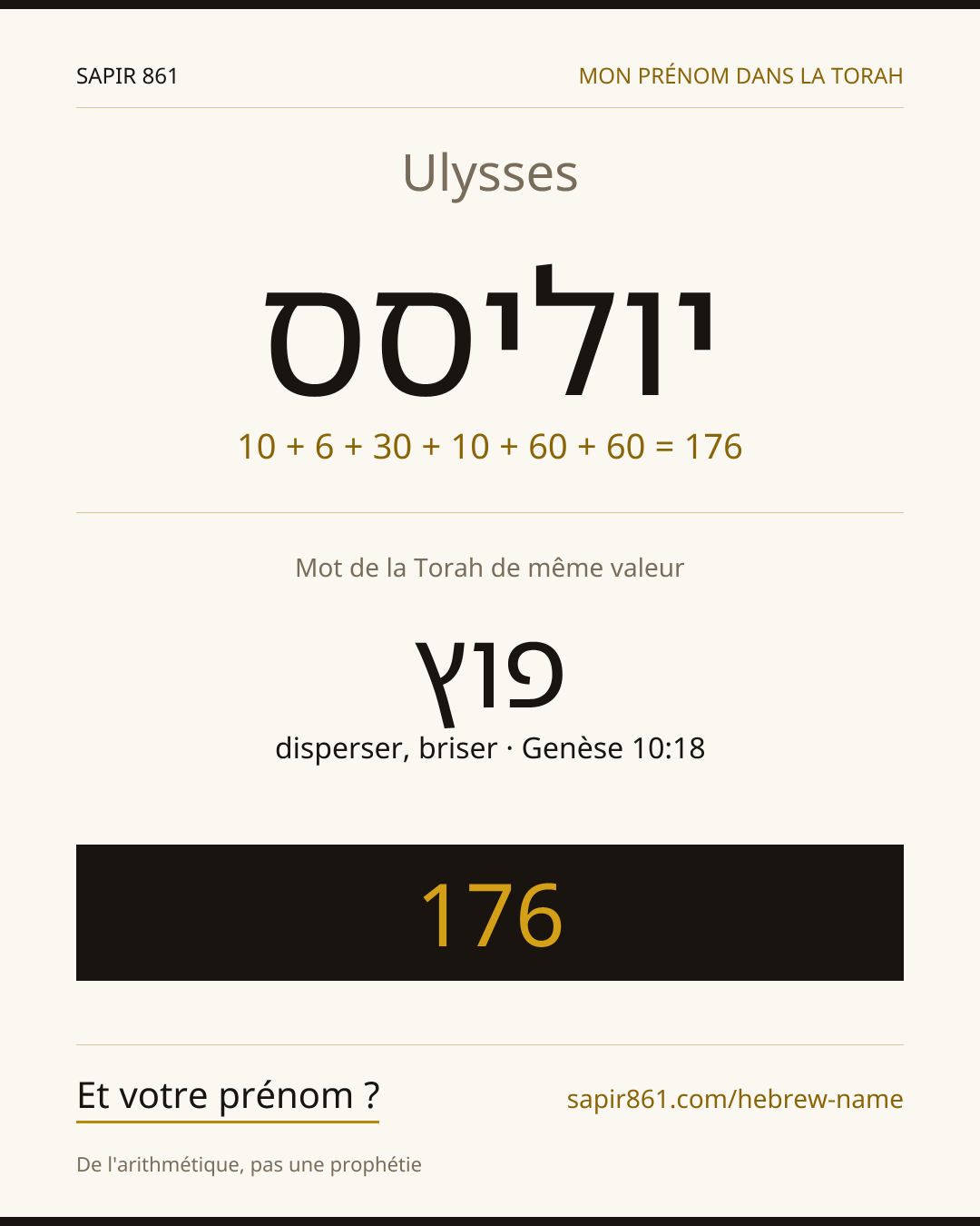 Ulysses — יוליסס