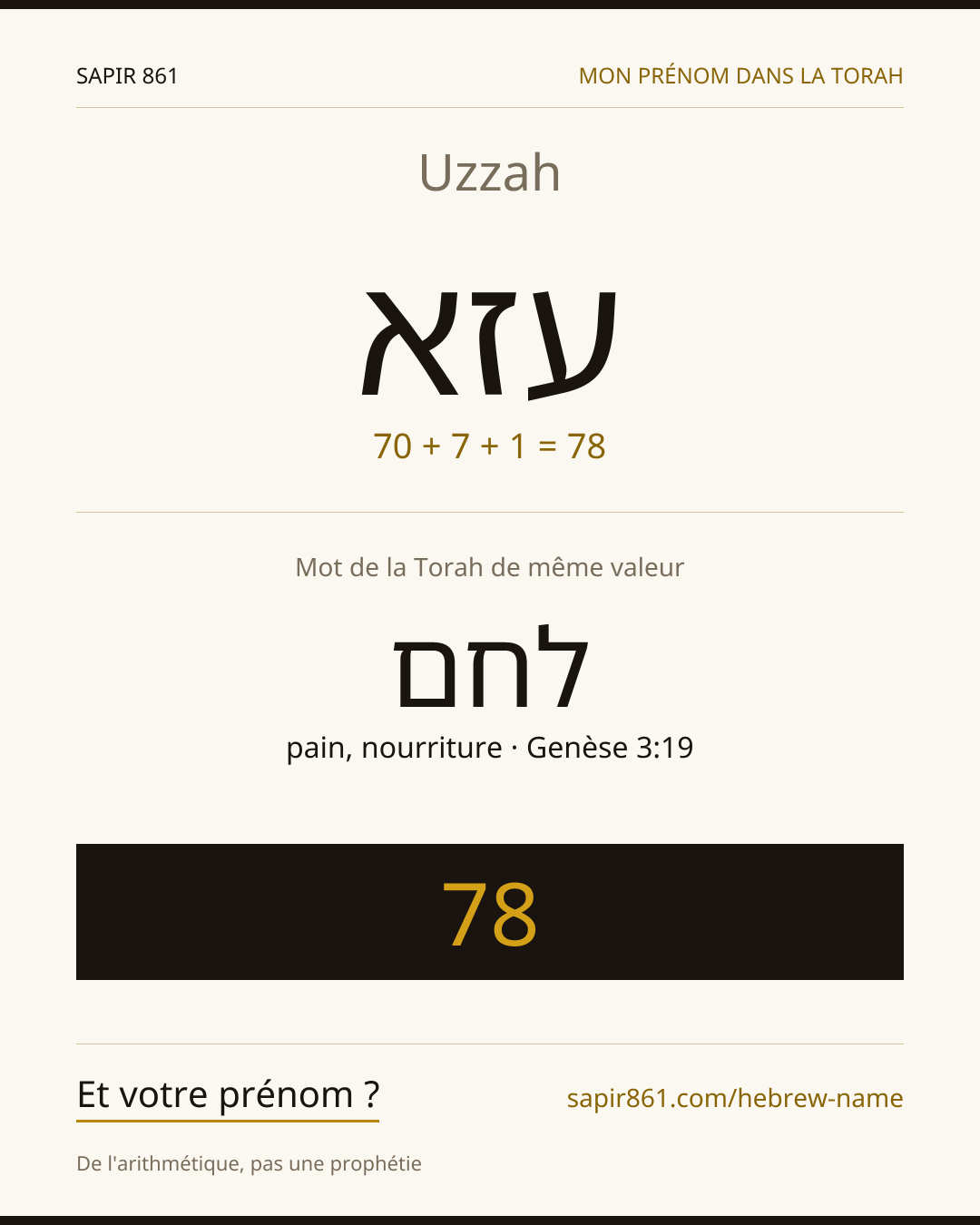 Uzzah — עזא