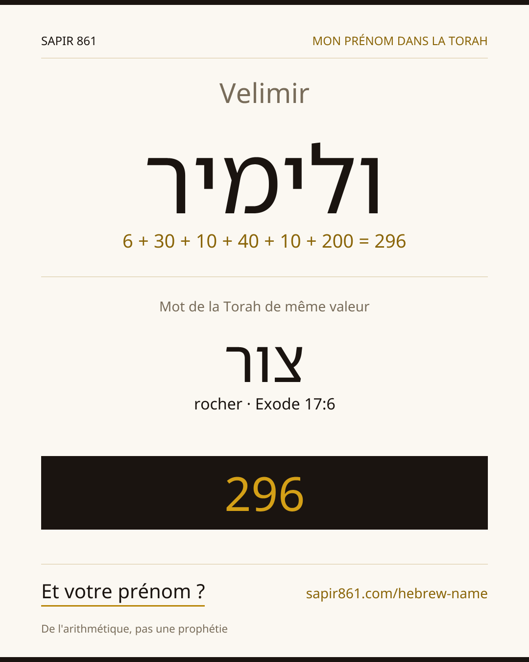 Velimir — ולימיר