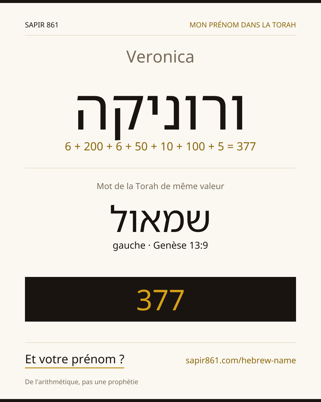Veronica — ורוניקה