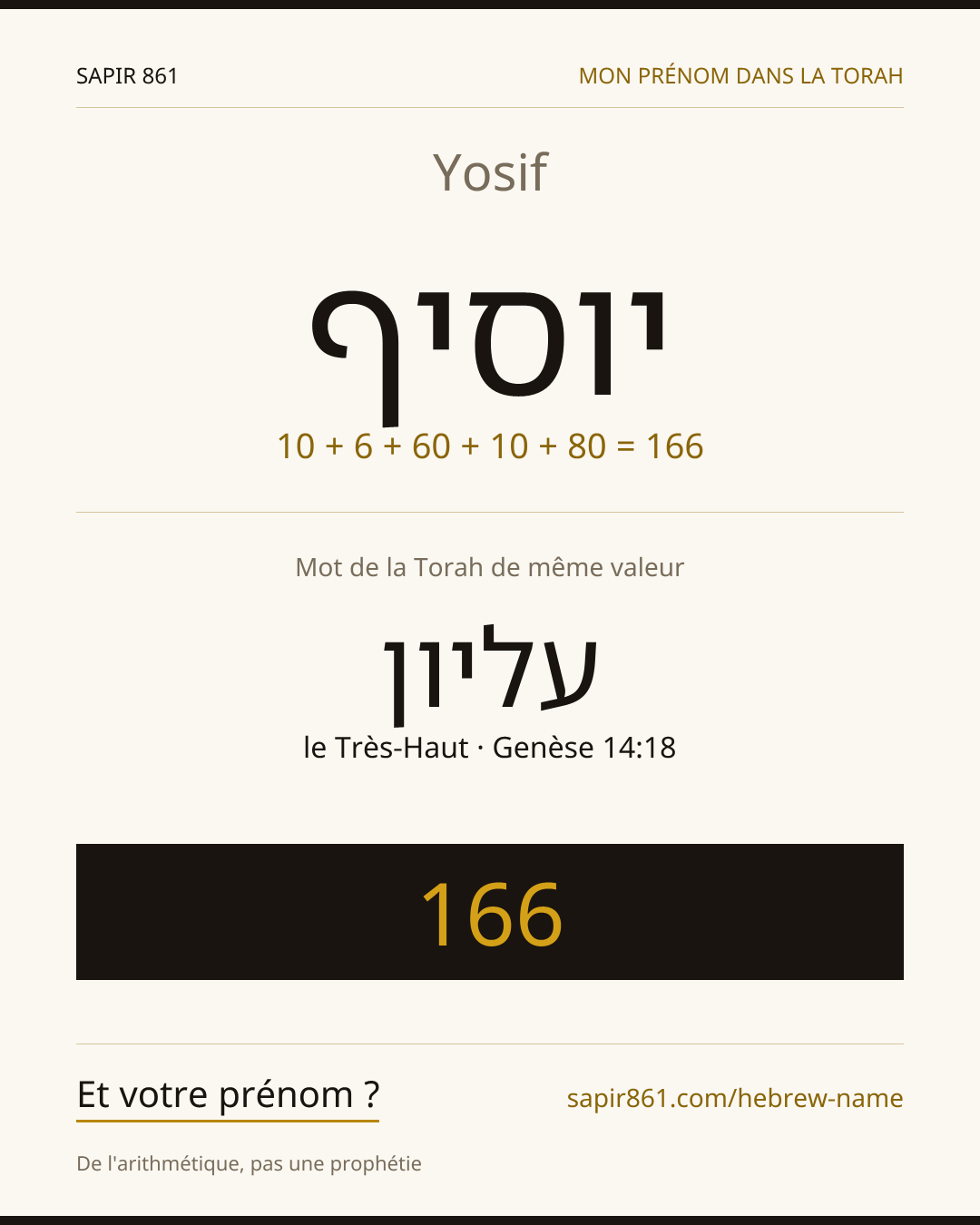 Yosif — יוסיף