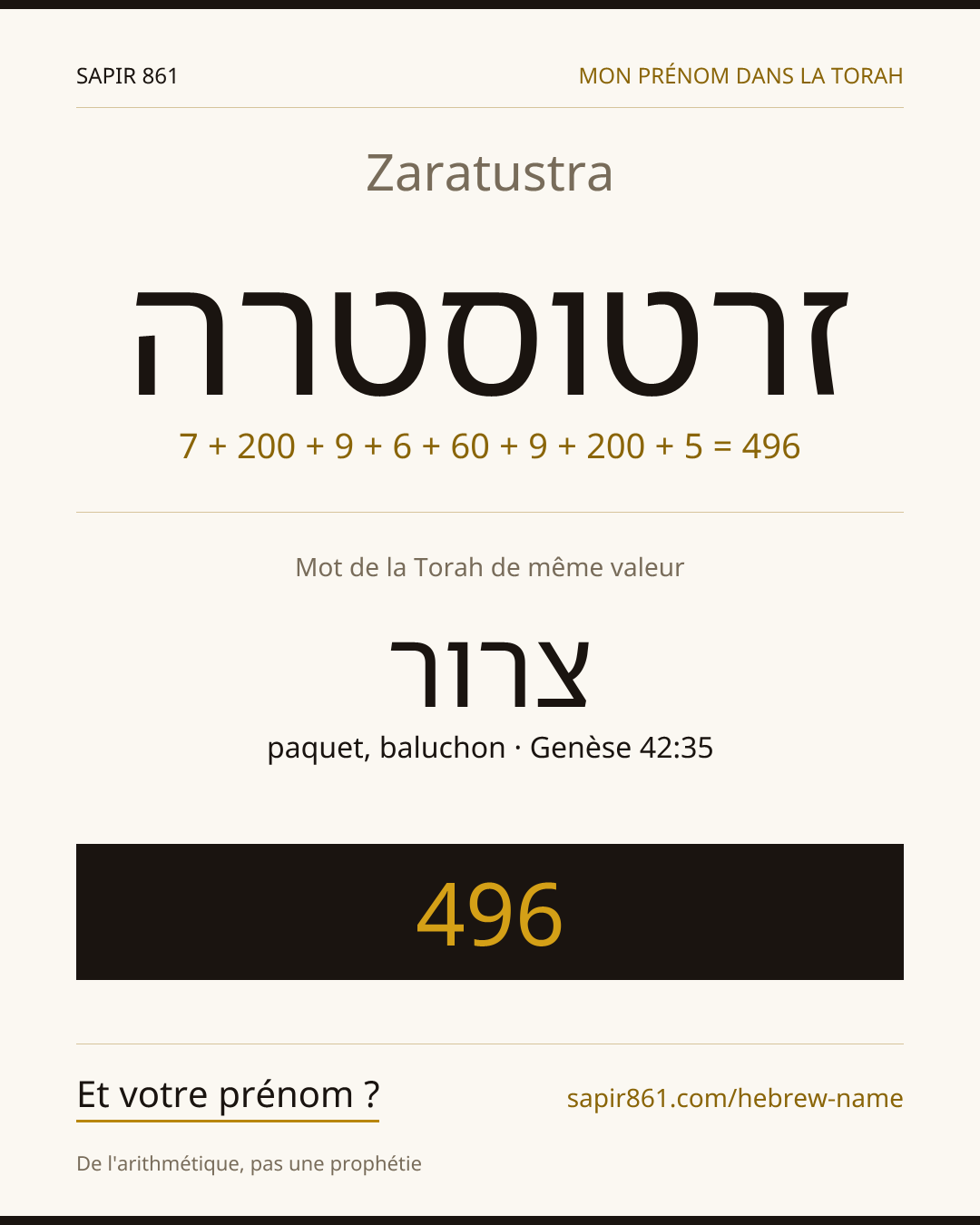 Zaratustra — זרטוסטרה