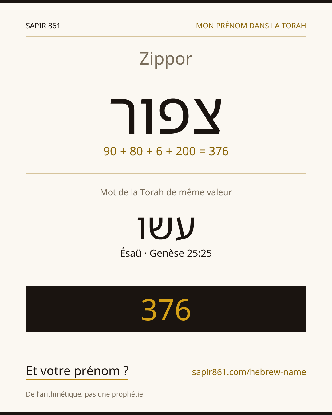 Zippor — צפור