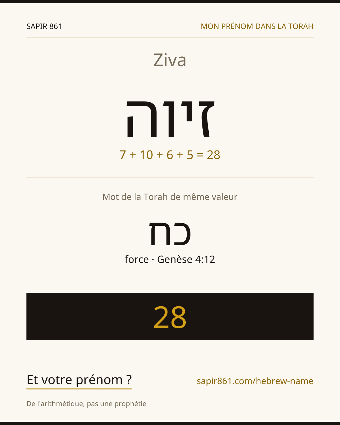 Ziva — זיוה