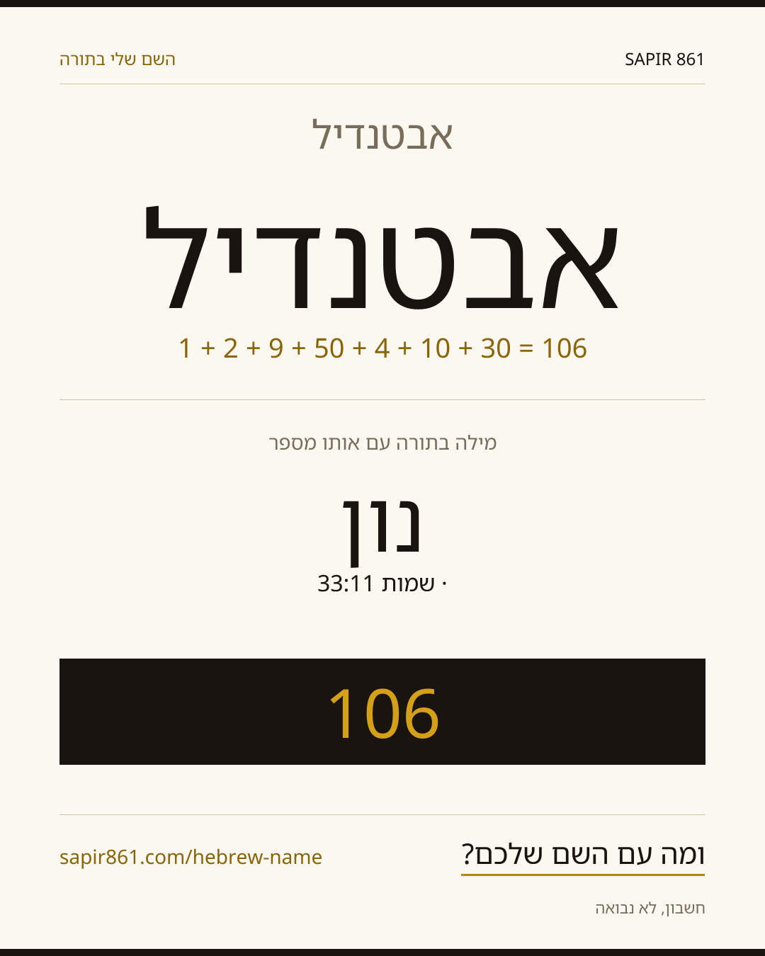 אבטנדיל — אבטנדיל