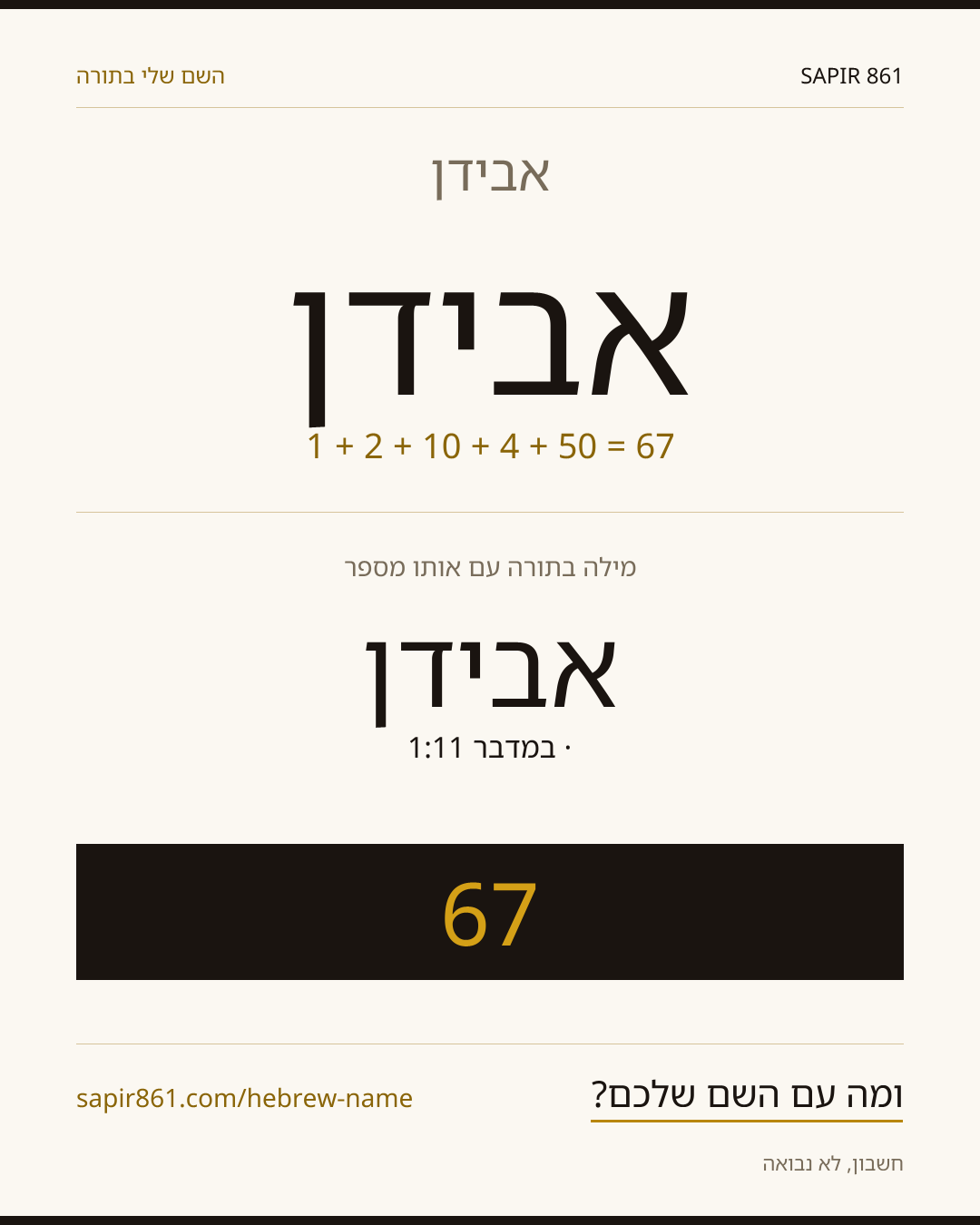 אבידן — אבידן