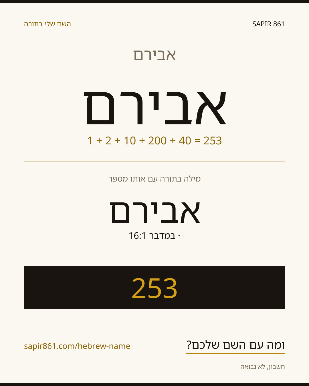 אבירם — אבירם