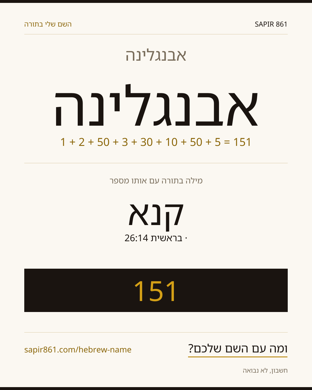 אבנגלינה — אבנגלינה