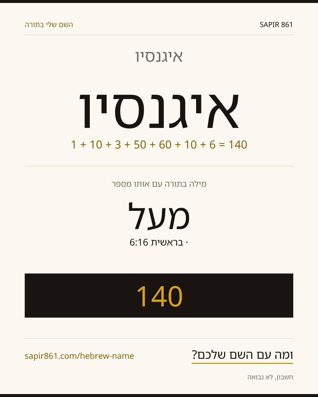 איגנסיו — איגנסיו