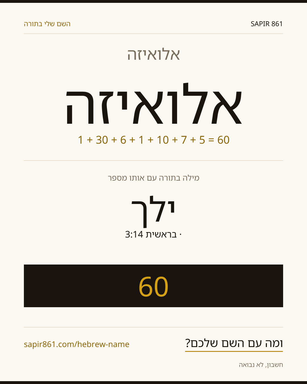 אלואיזה — אלואיזה