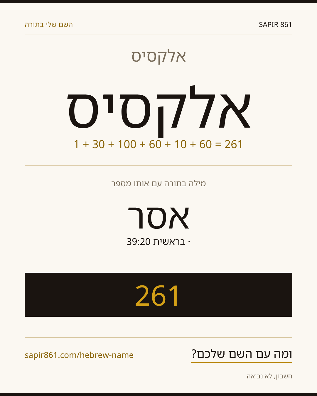 אלקסיס — אלקסיס