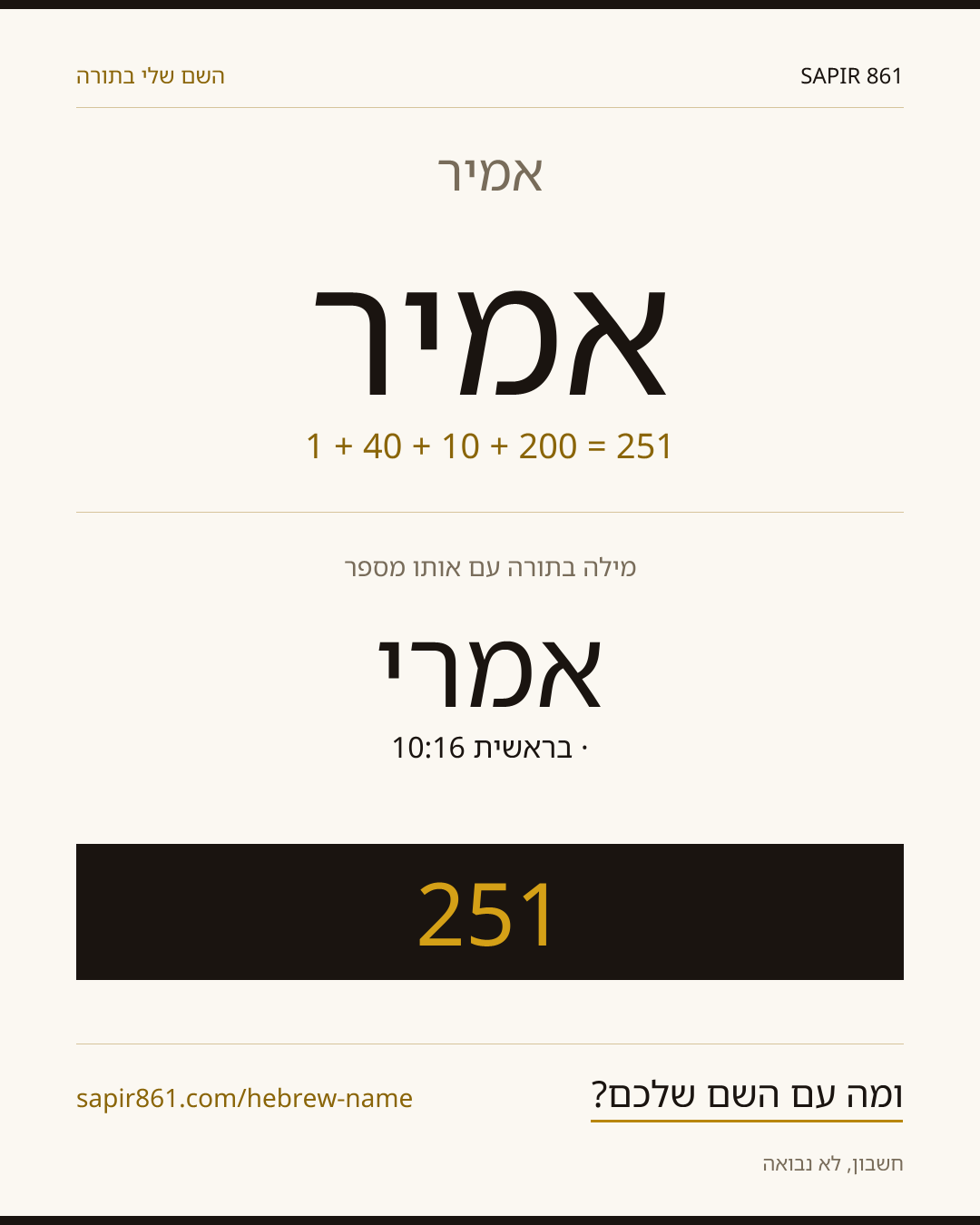 אמיר — אמיר