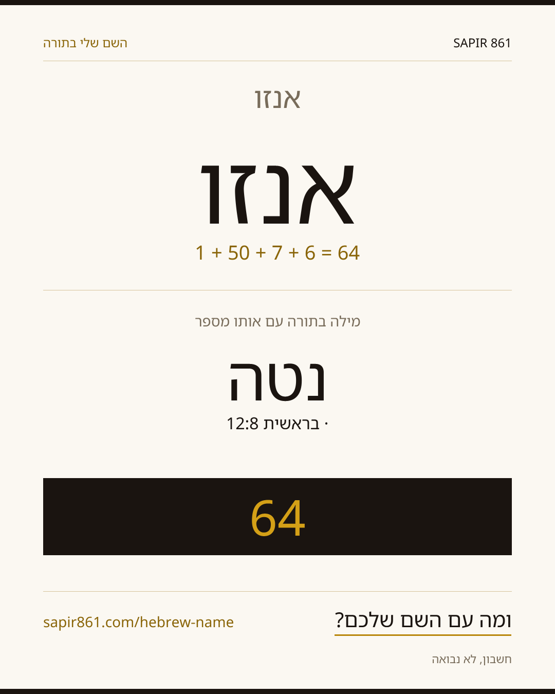 אנזו — אנזו
