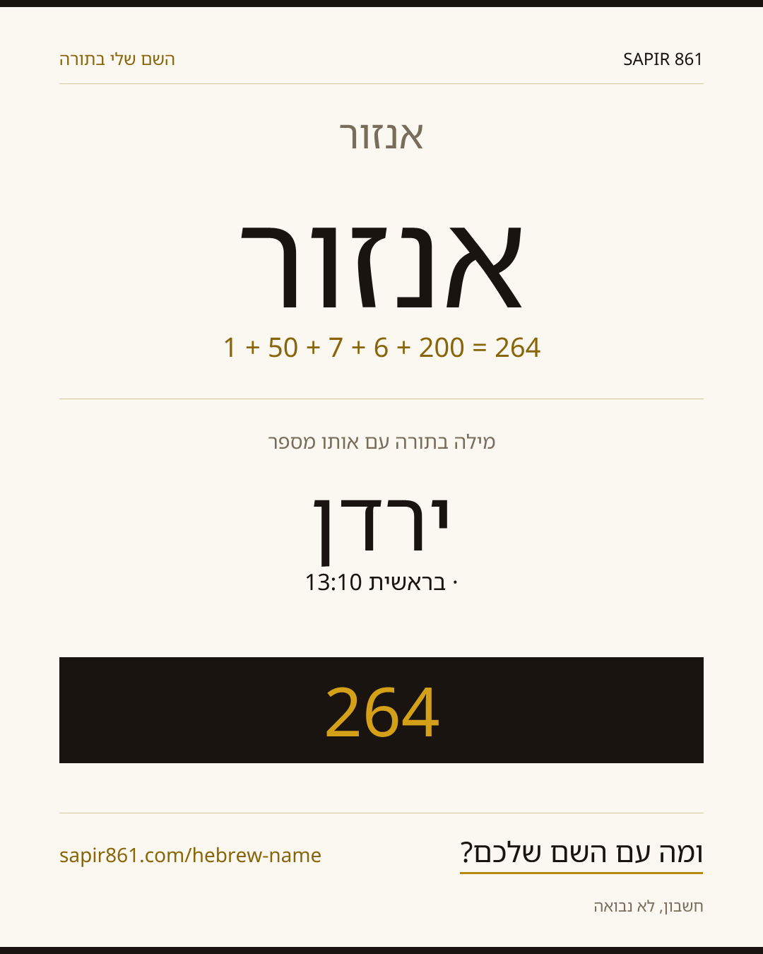 אנזור — אנזור