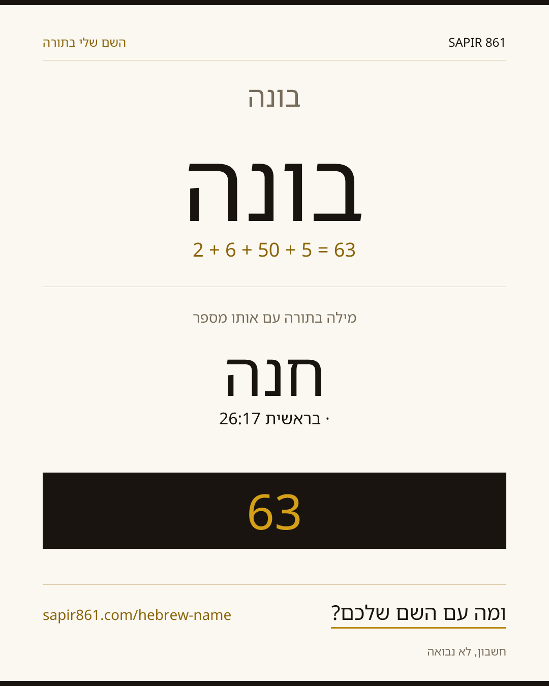 בונה — בונה