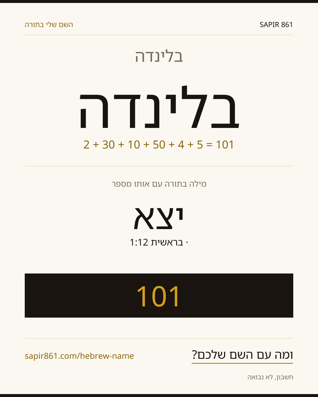 בלינדה — בלינדה