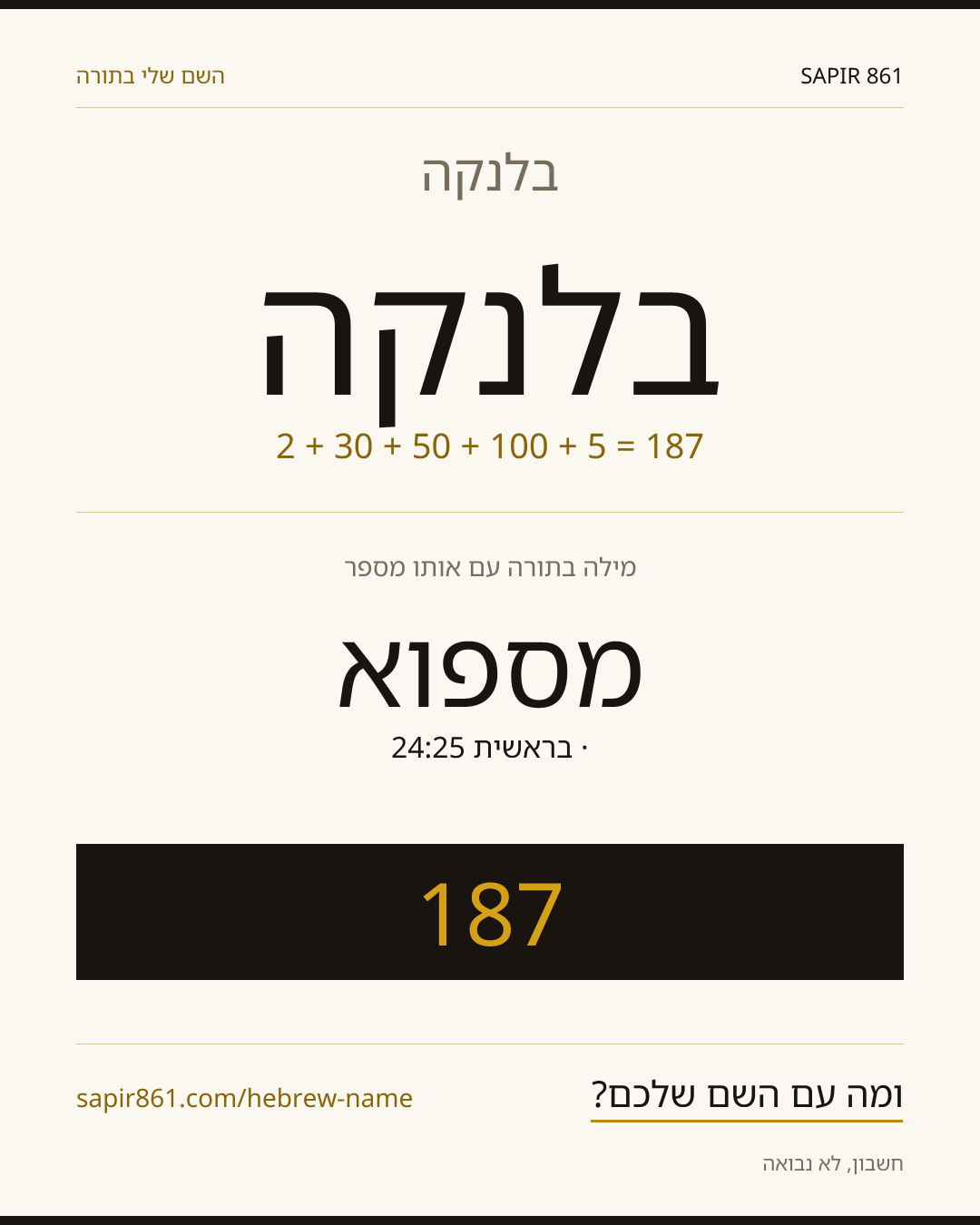 בלנקה — בלנקה