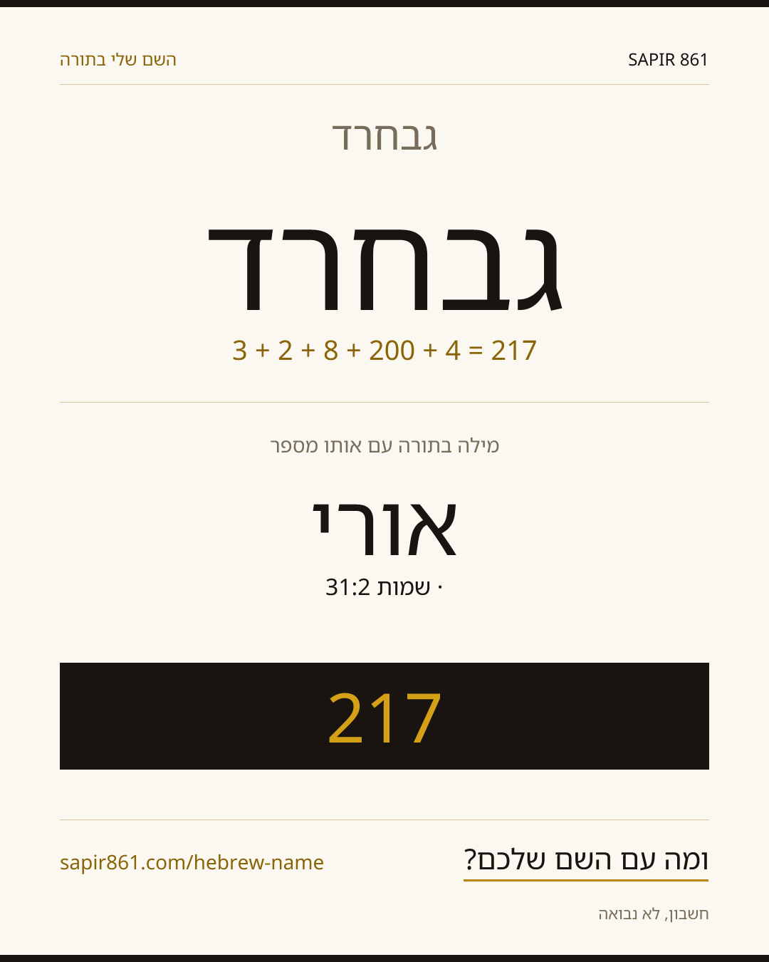 גבחרד — גבחרד