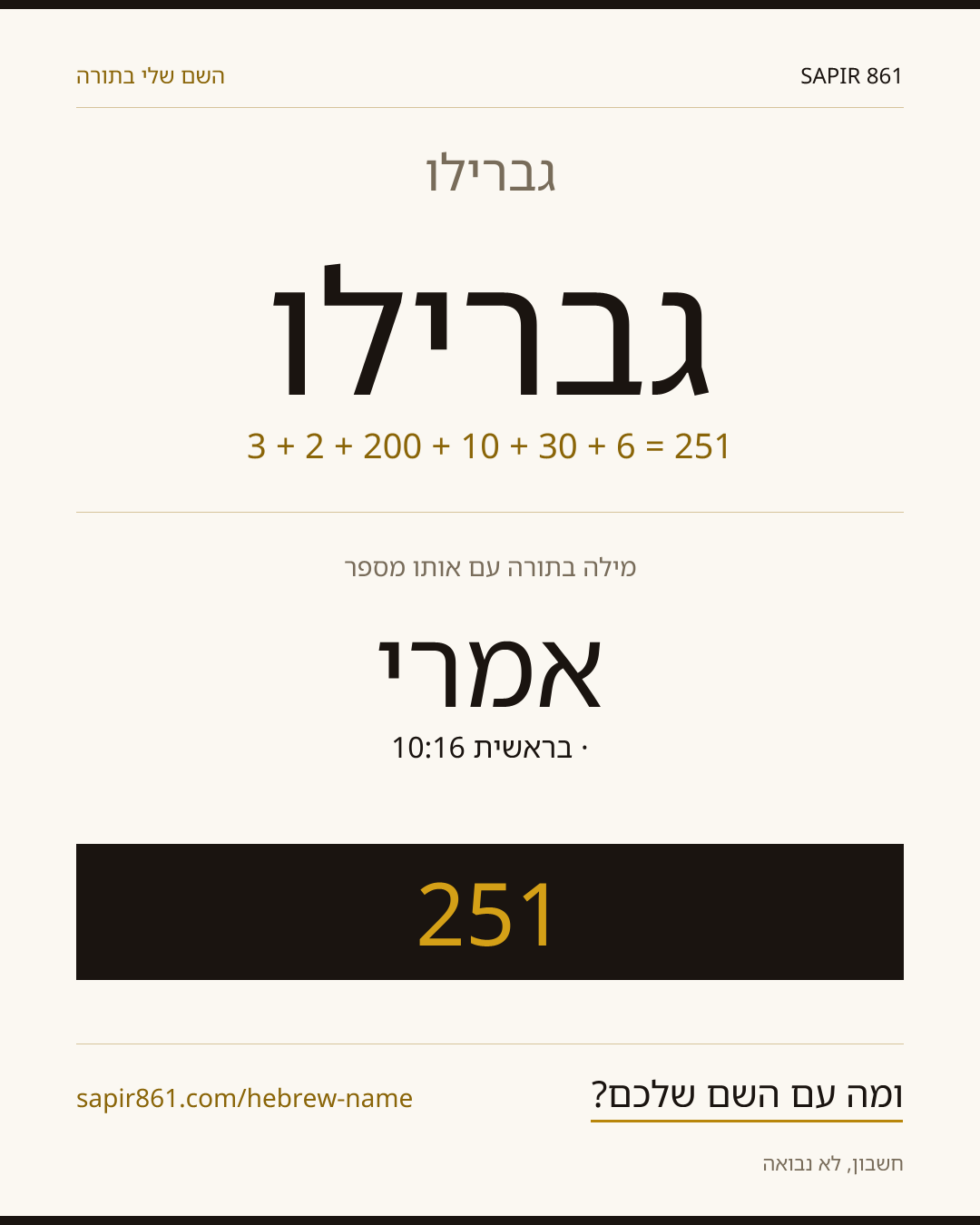 גברילו — גברילו