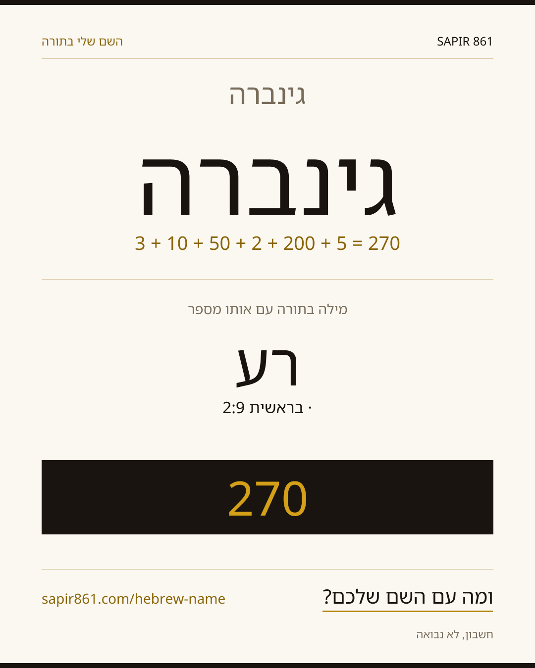 גינברה — גינברה