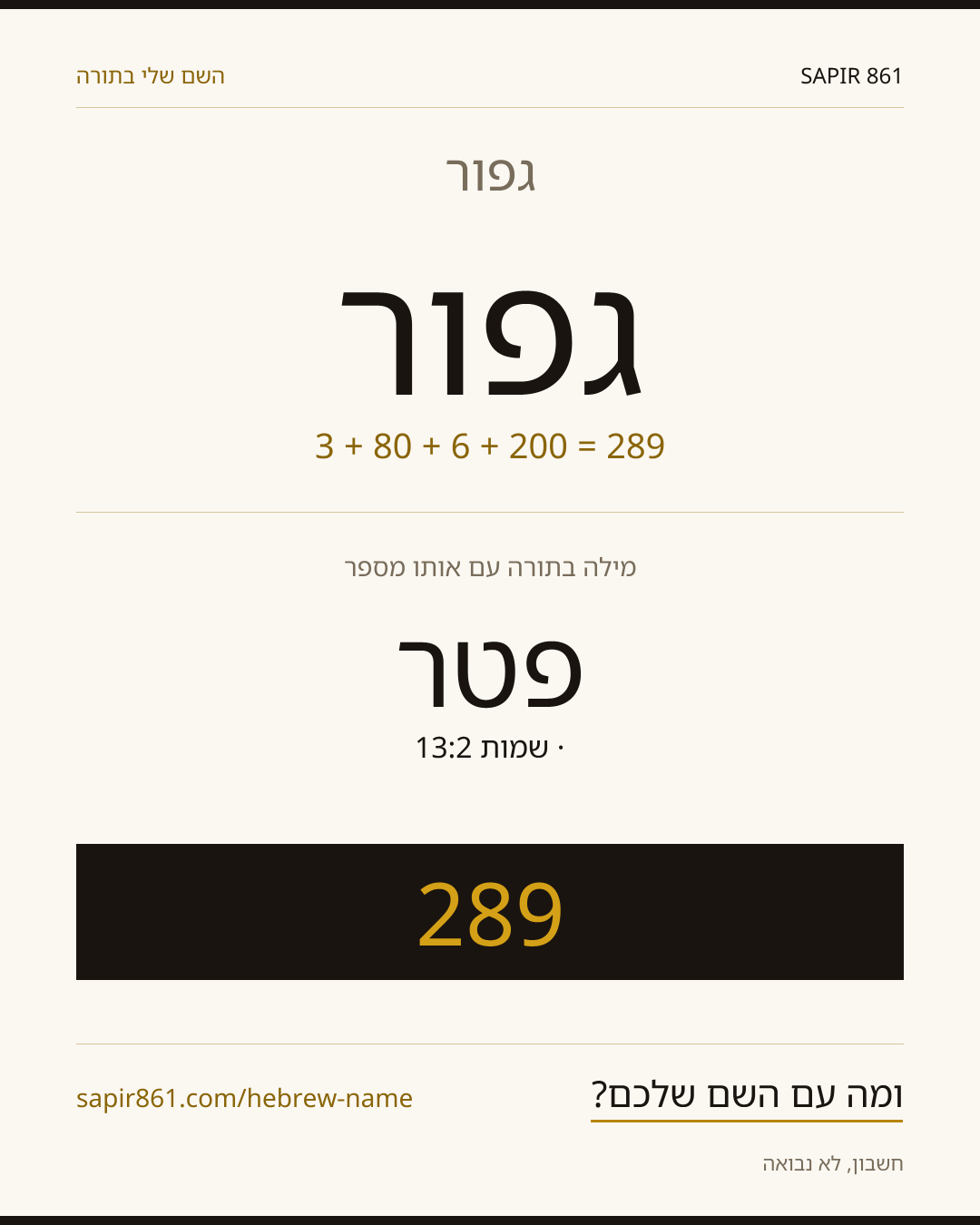 גפור — גפור