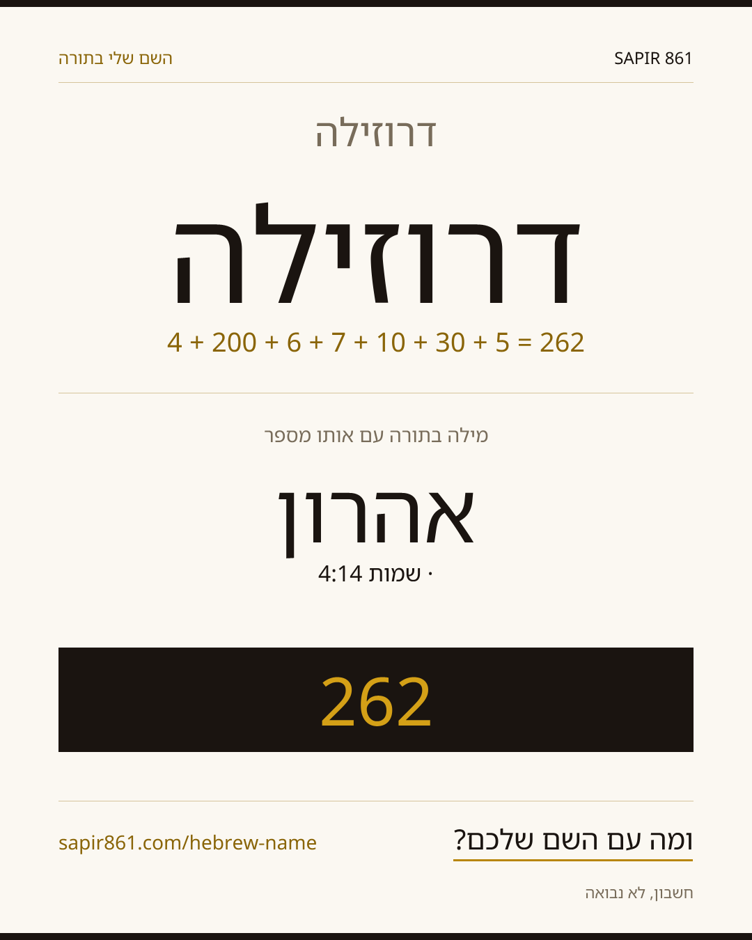 דרוזילה — דרוזילה