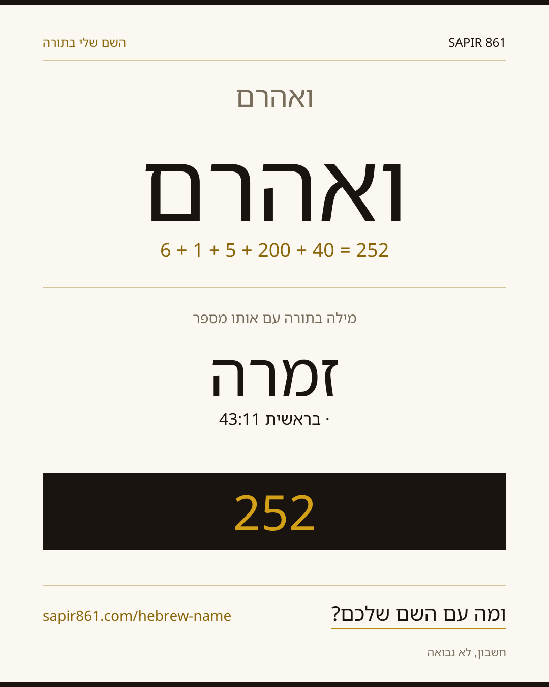 ואהרם — ואהרם