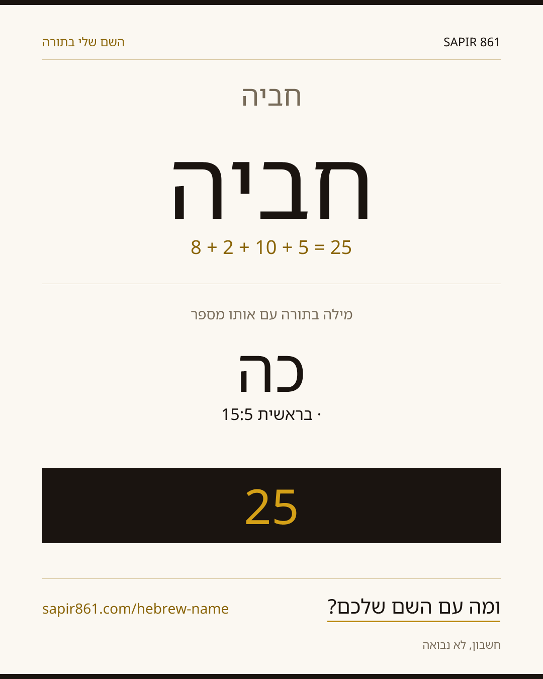 חביה — חביה