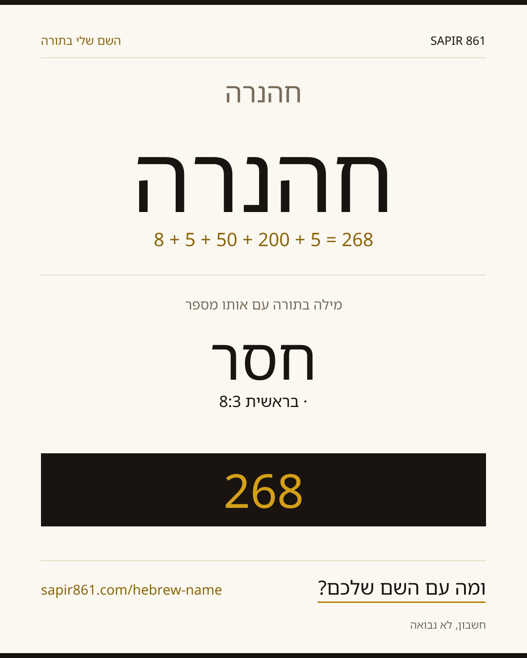 חהנרה — חהנרה