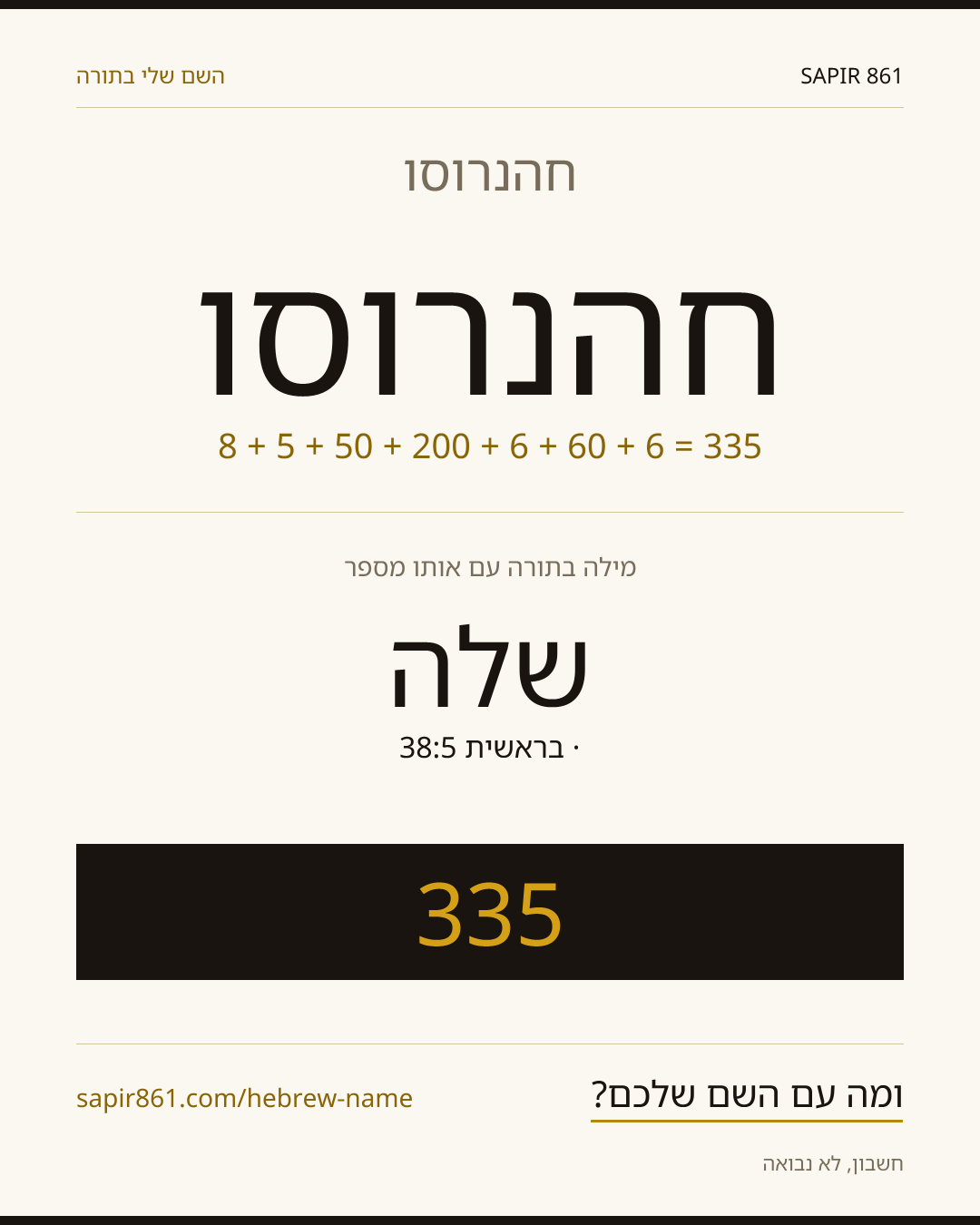 חהנרוסו — חהנרוסו
