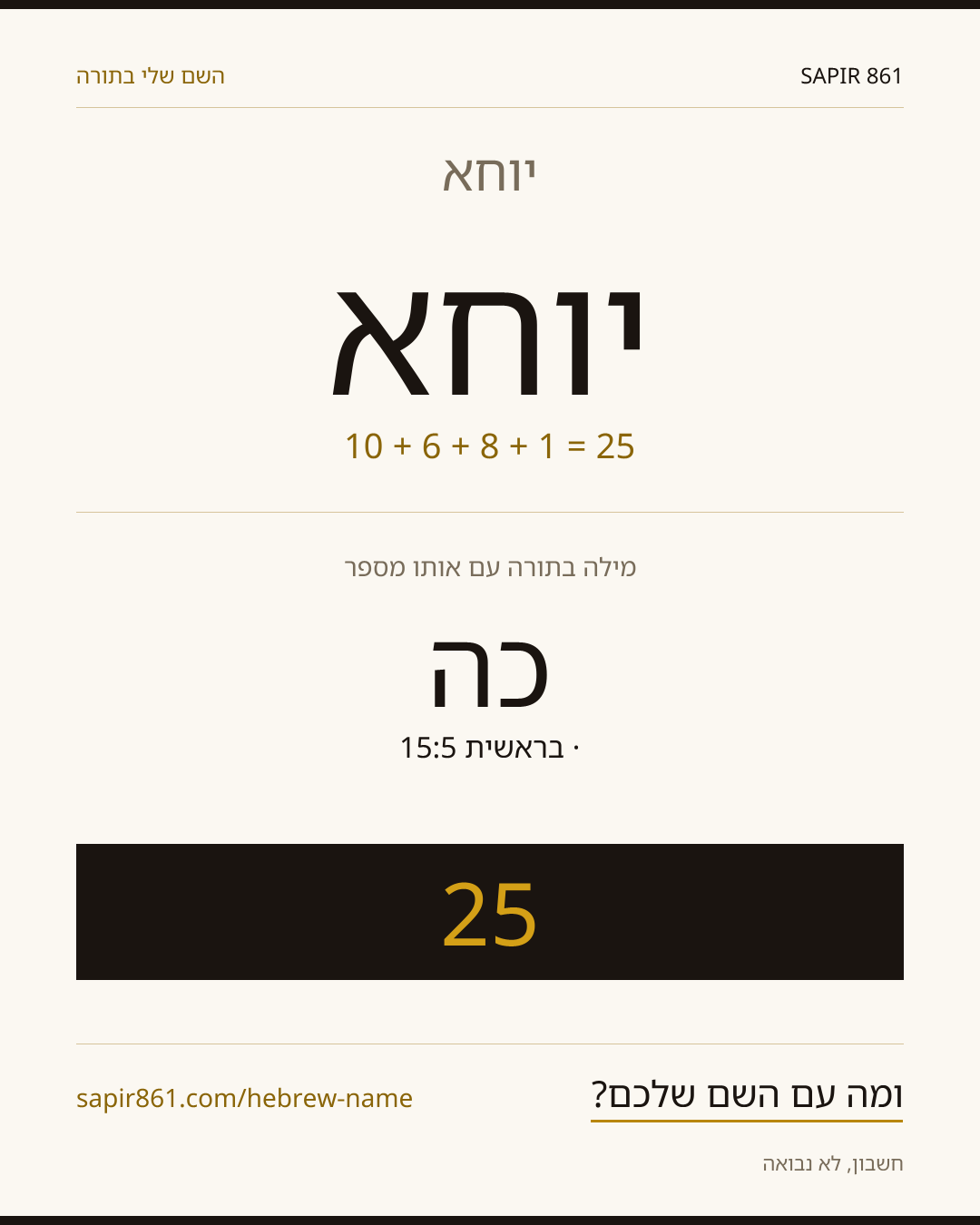 יוחא — יוחא