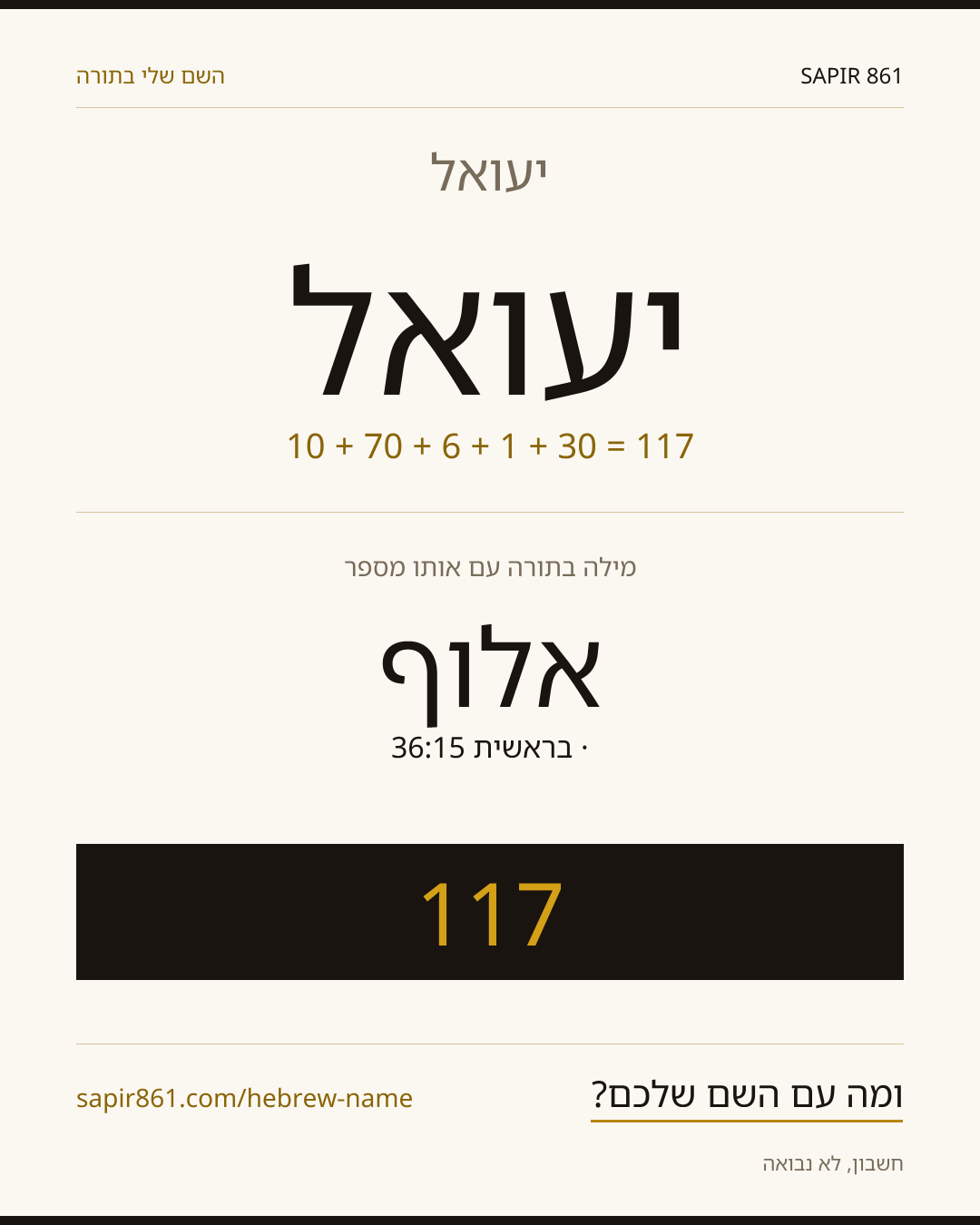 יעואל — יעואל