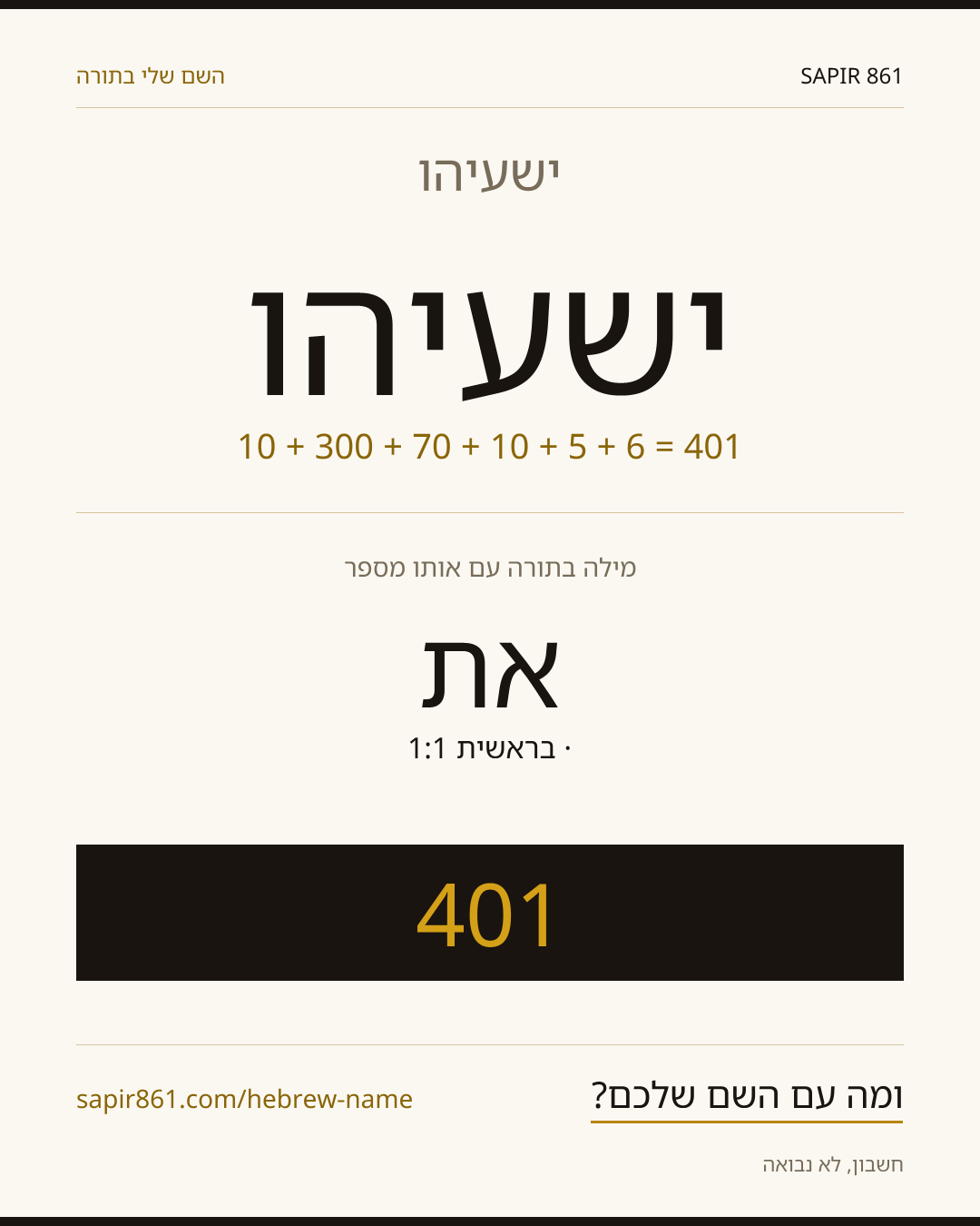 ישעיהו — ישעיהו