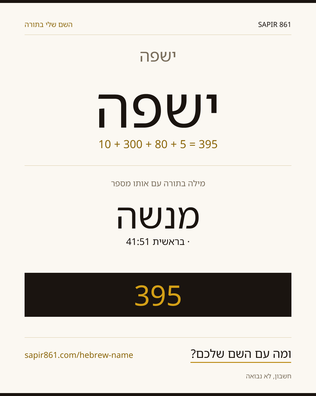 ישפה — ישפה