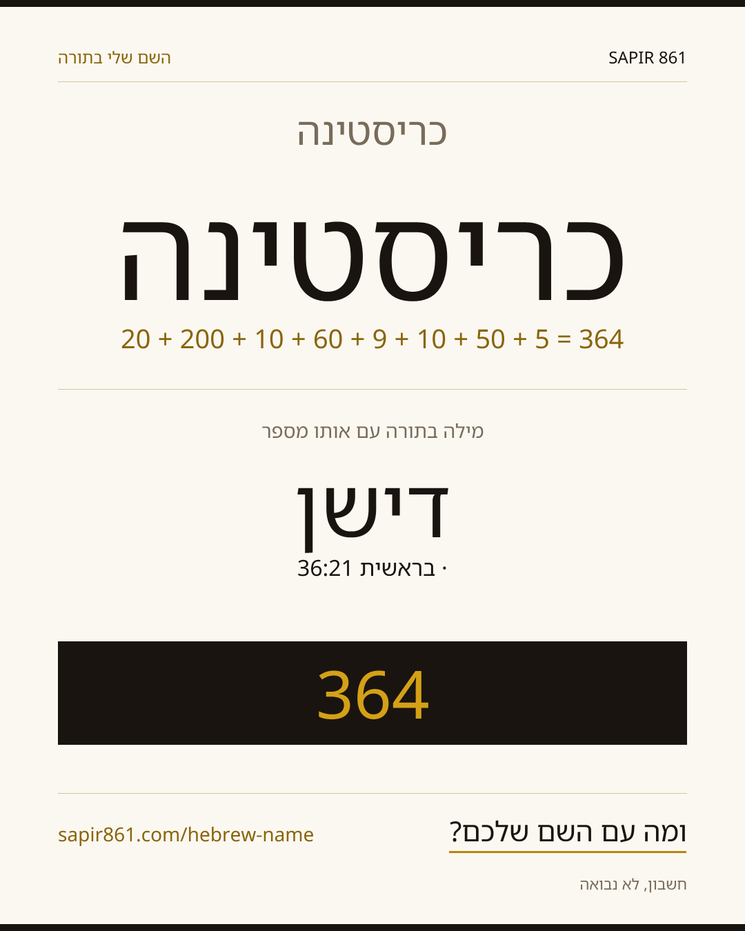 כריסטינה — כריסטינה