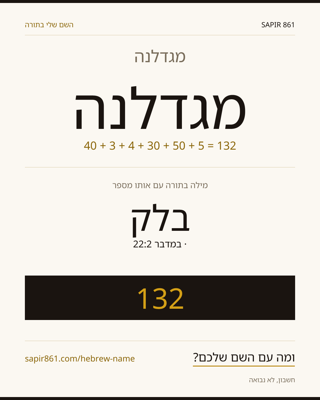 מגדלנה — מגדלנה