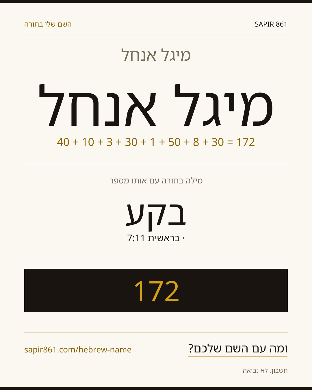 מיגל אנחל — מיגל אנחל
