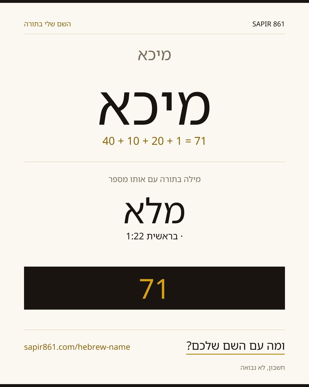 מיכא — מיכא
