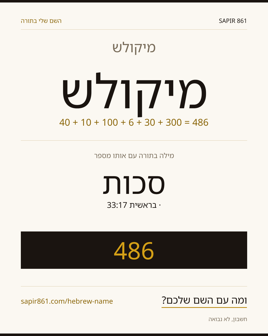 מיקולש — מיקולש
