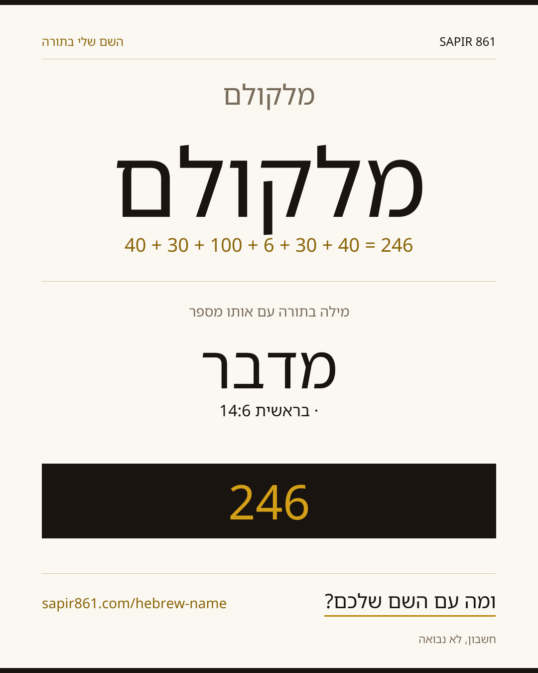 מלקולם — מלקולם