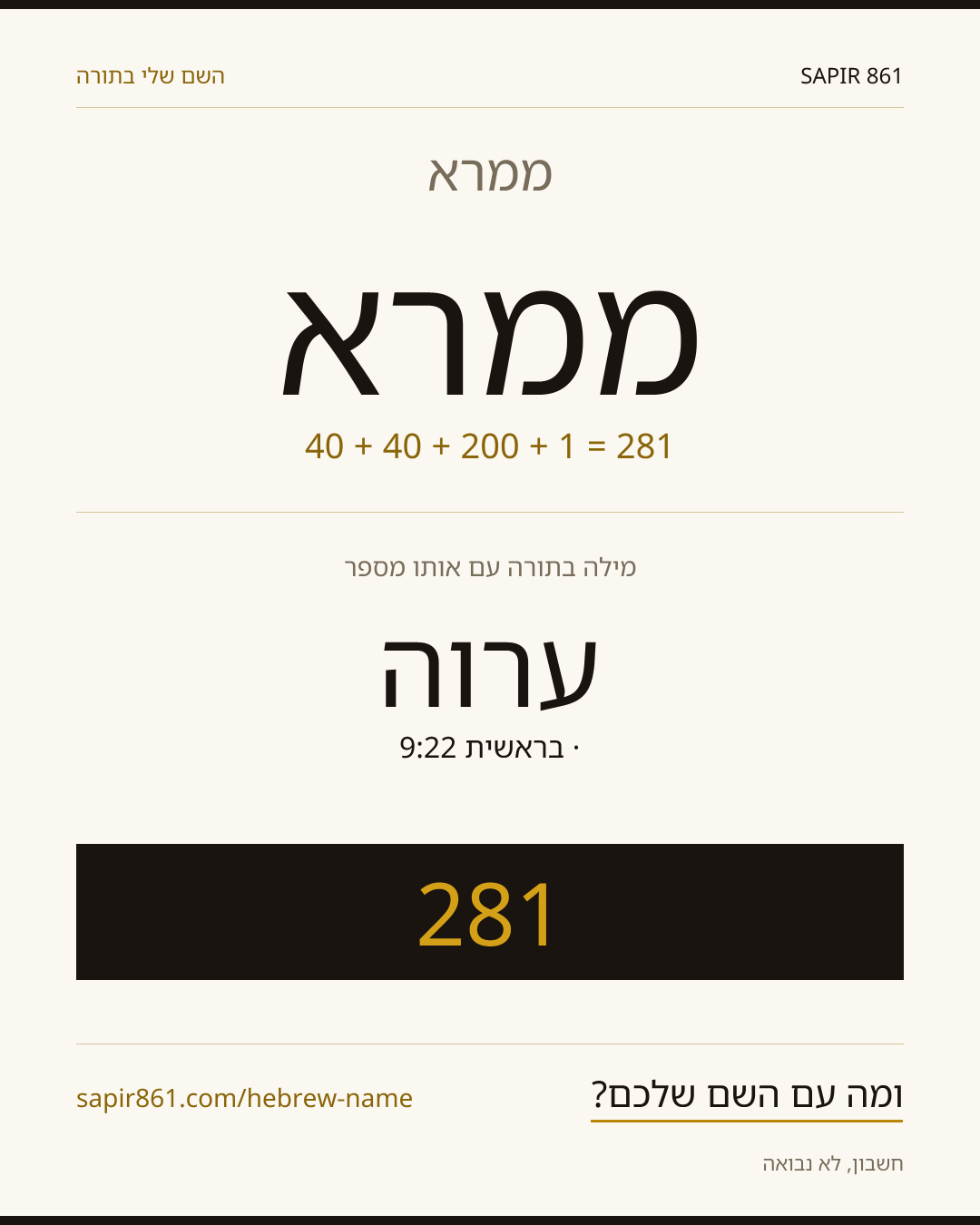 ממרא — ממרא