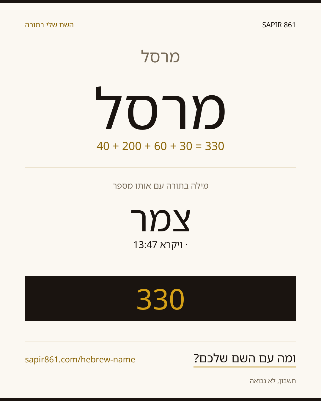 מרסל — מרסל