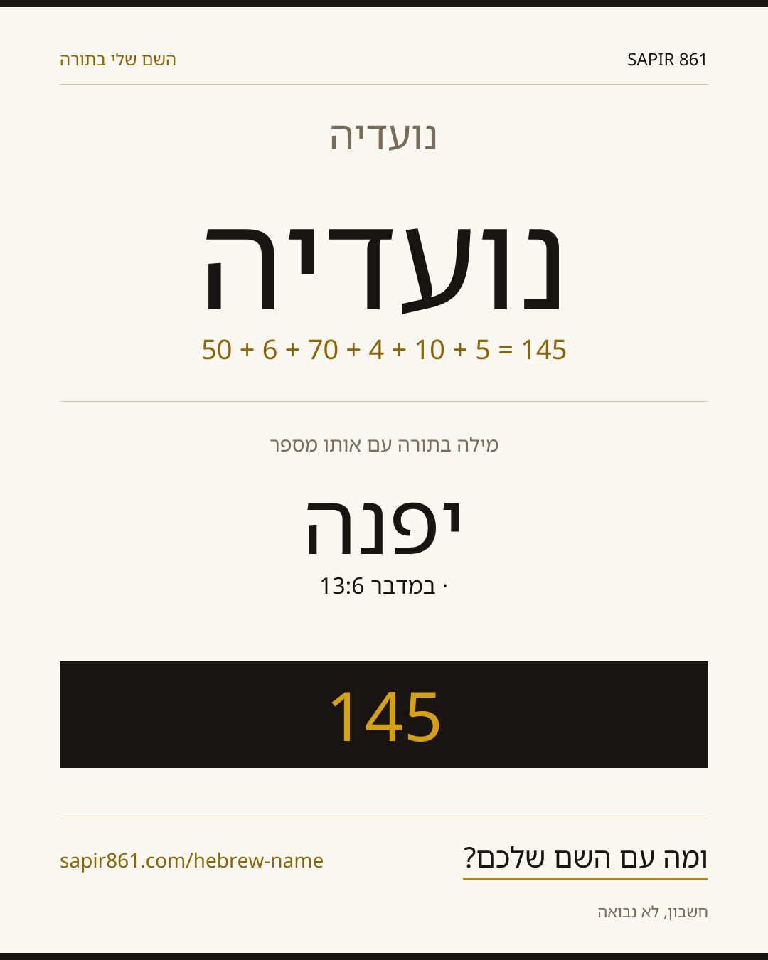 נועדיה — נועדיה
